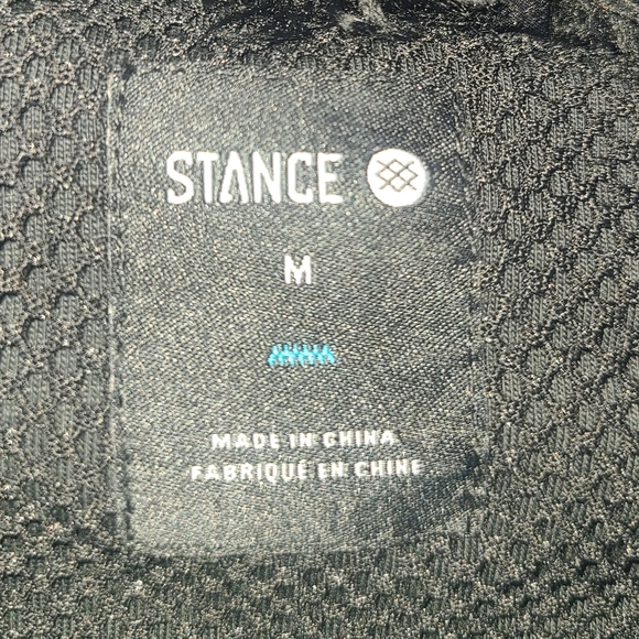 Women's Stance Black Faux Fur & Leopard print Cropped Pullover Jacket Size Med - Picture 10 of 10